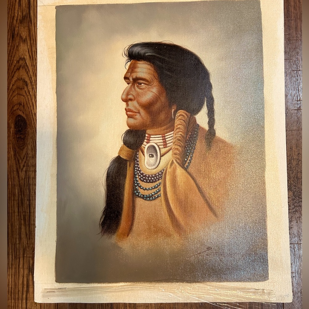 Hand Painted canvas 12x16